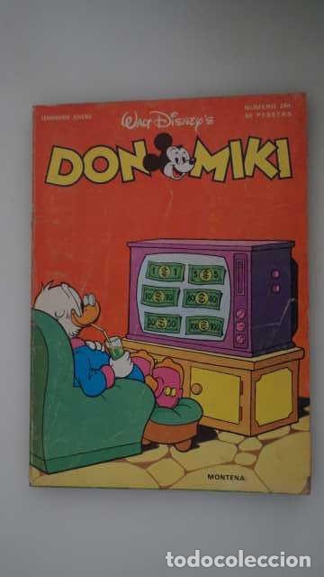BDs: DON MIKI NUMERO 264, ( EDIBELSA, MONTENA, MONDIBERICA, MONDADORI, PRIMAVERA ).
