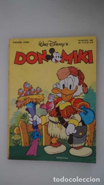 Tebeos: DON MIKI NUMERO 262, ( EDIBELSA, MONTENA, MONDIBERICA, MONDADORI, PRIMAVERA ).