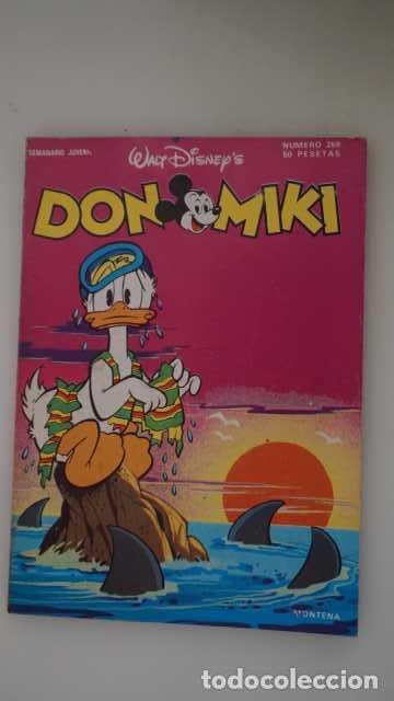Tebeos: DON MIKI NUMERO 259, ( EDIBELSA, MONTENA, MONDIBERICA, MONDADORI, PRIMAVERA ).