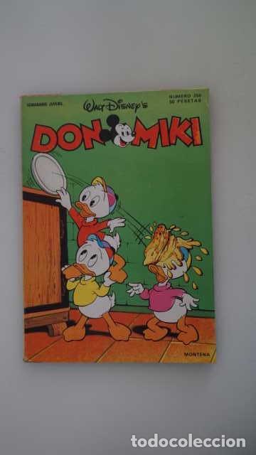 BDs: DON MIKI NUMERO 255, ( EDIBELSA, MONTENA, MONDIBERICA, MONDADORI, PRIMAVERA ).