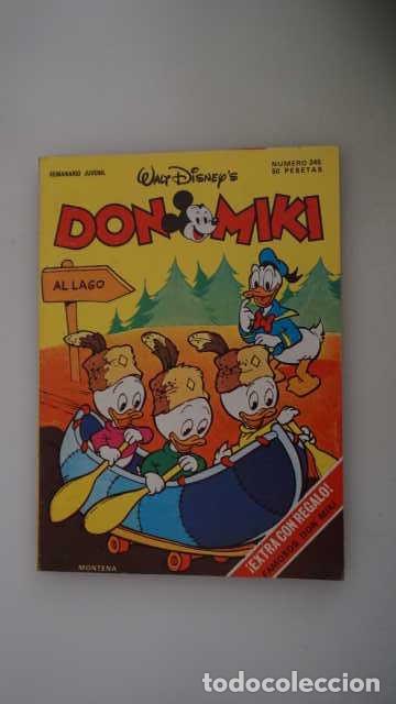 Livros de Banda Desenhada: DON MIKI NUMERO 245, ( EDIBELSA, MONTENA, MONDIBERICA, MONDADORI, PRIMAVERA ).