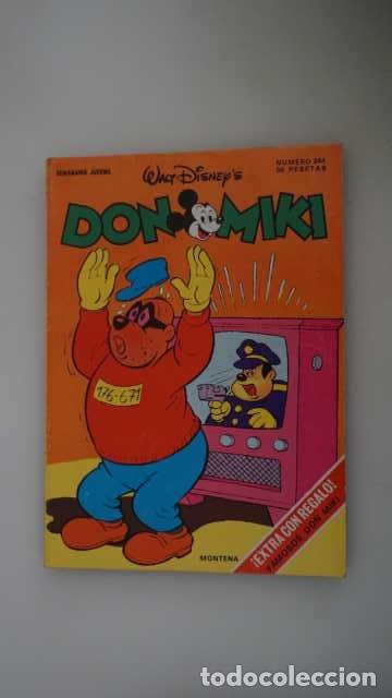 BDs: DON MIKI NUMERO 244, ( EDIBELSA, MONTENA, MONDIBERICA, MONDADORI, PRIMAVERA ).