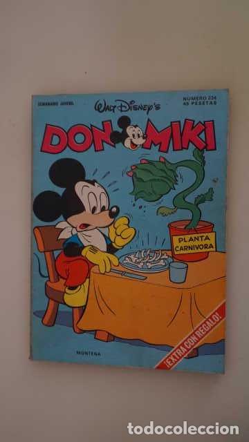 Tebeos: DON MIKI NUMERO 234, ( EDIBELSA, MONTENA, MONDIBERICA, MONDADORI, PRIMAVERA ).