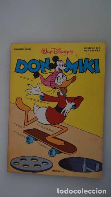 Tebeos: DON MIKI NUMERO 232, ( EDIBELSA, MONTENA, MONDIBERICA, MONDADORI, PRIMAVERA ).