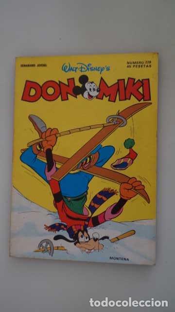 Comics: DON MIKI NUMERO 228, ( EDIBELSA, MONTENA, MONDIBERICA, MONDADORI, PRIMAVERA ).