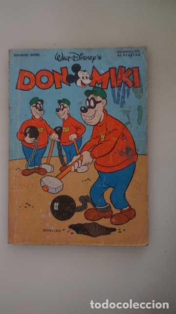 Tebeos: DON MIKI NUMERO 227, ( EDIBELSA, MONTENA, MONDIBERICA, MONDADORI, PRIMAVERA ).