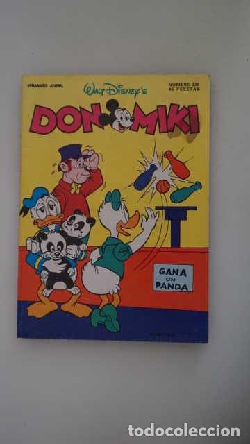 Tebeos: DON MIKI NUMERO 226, ( EDIBELSA, MONTENA, MONDIBERICA, MONDADORI, PRIMAVERA ).
