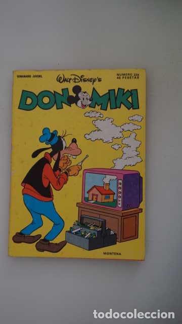 Tebeos: DON MIKI NUMERO 224, ( EDIBELSA, MONTENA, MONDIBERICA, MONDADORI, PRIMAVERA ).