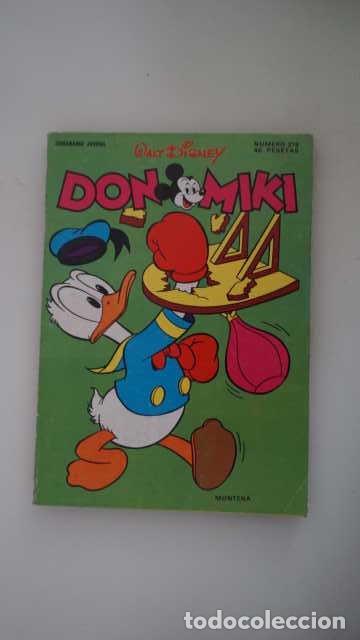 Tebeos: DON MIKI NUMERO 218, ( EDIBELSA, MONTENA, MONDIBERICA, MONDADORI, PRIMAVERA ).