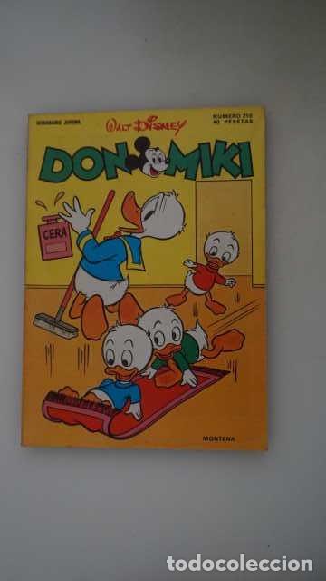 Giornalini: DON MIKI NUMERO 210, ( EDIBELSA, MONTENA, MONDIBERICA, MONDADORI, PRIMAVERA ).