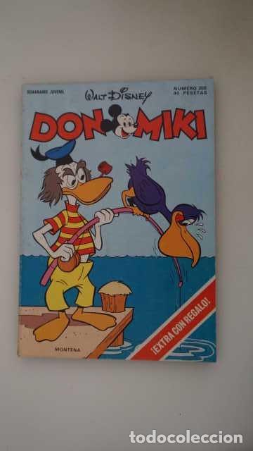 Tebeos: DON MIKI NUMERO 205, ( EDIBELSA, MONTENA, MONDIBERICA, MONDADORI, PRIMAVERA ).