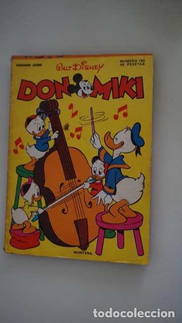 Tebeos: DON MIKI NUMERO 193, ( EDIBELSA, MONTENA, MONDIBERICA, MONDADORI, PRIMAVERA ).