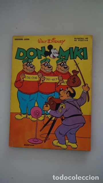 Tebeos: DON MIKI NUMERO 188, ( EDIBELSA, MONTENA, MONDIBERICA, MONDADORI, PRIMAVERA ).