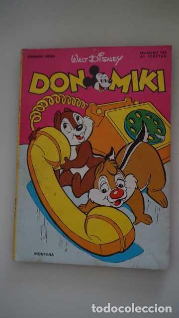 Tebeos: DON MIKI NUMERO 183, ( EDIBELSA, MONTENA, MONDIBERICA, MONDADORI, PRIMAVERA ).