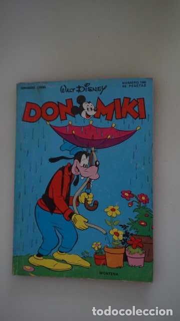 Tebeos: DON MIKI NUMERO 180, ( EDIBELSA, MONTENA, MONDIBERICA, MONDADORI, PRIMAVERA ).