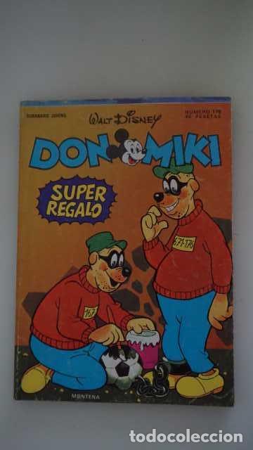 Tebeos: DON MIKI NUMERO 178, ( EDIBELSA, MONTENA, MONDIBERICA, MONDADORI, PRIMAVERA ).