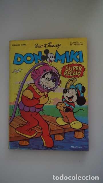 Tebeos: DON MIKI NUMERO 177, ( EDIBELSA, MONTENA, MONDIBERICA, MONDADORI, PRIMAVERA ).