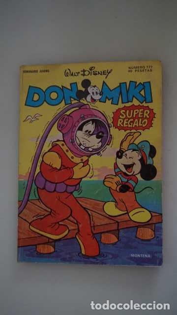 Tebeos: DON MIKI NUMERO 177, ( EDIBELSA, MONTENA, MONDIBERICA, MONDADORI, PRIMAVERA ).