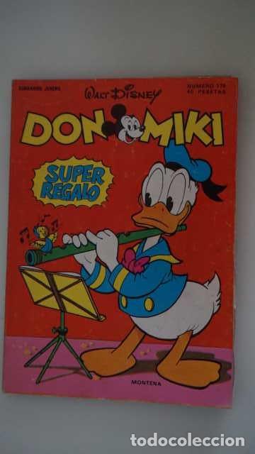 Tebeos: DON MIKI NUMERO 175, ( EDIBELSA, MONTENA, MONDIBERICA, MONDADORI, PRIMAVERA ).