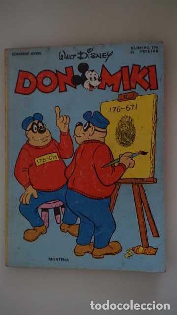 Tebeos: DON MIKI NUMERO 174, ( EDIBELSA, MONTENA, MONDIBERICA, MONDADORI, PRIMAVERA ).