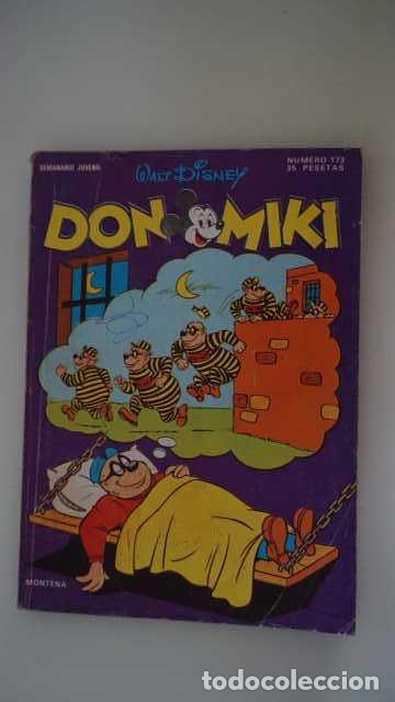 Tebeos: DON MIKI NUMERO 173, ( EDIBELSA, MONTENA, MONDIBERICA, MONDADORI, PRIMAVERA ).