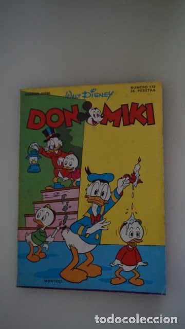 Tebeos: DON MIKI NUMERO 172, ( EDIBELSA, MONTENA, MONDIBERICA, MONDADORI, PRIMAVERA ).