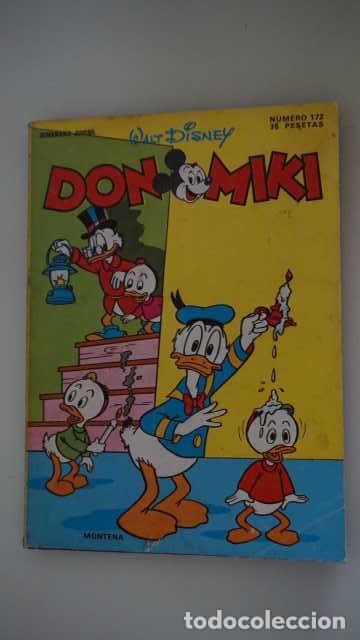 Tebeos: DON MIKI NUMERO 172, ( EDIBELSA, MONTENA, MONDIBERICA, MONDADORI, PRIMAVERA ).