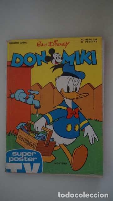 Tebeos: DON MIKI NUMERO 166, ( EDIBELSA, MONTENA, MONDIBERICA, MONDADORI, PRIMAVERA ).