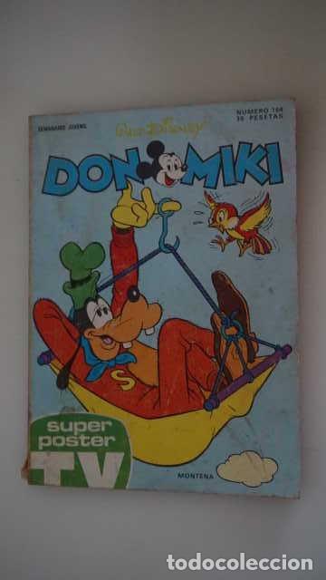 Tebeos: DON MIKI NUMERO 164, ( EDIBELSA, MONTENA, MONDIBERICA, MONDADORI, PRIMAVERA ).