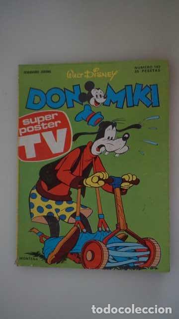 Tebeos: DON MIKI NUMERO 163, ( EDIBELSA, MONTENA, MONDIBERICA, MONDADORI, PRIMAVERA ).