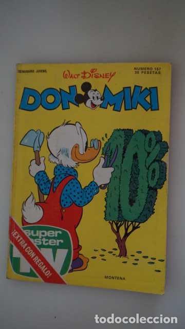 Tebeos: DON MIKI NUMERO 157, ( EDIBELSA, MONTENA, MONDIBERICA, MONDADORI, PRIMAVERA ).