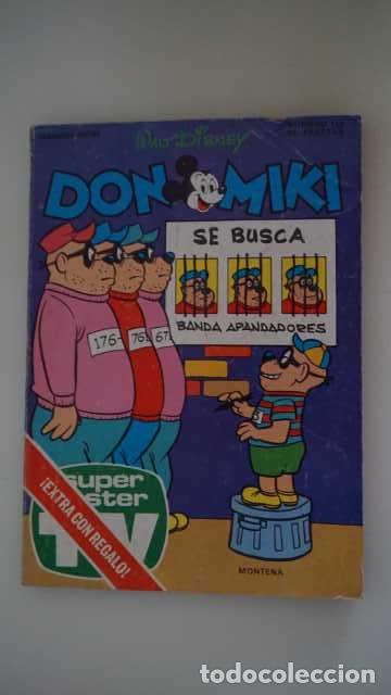 Tebeos: DON MIKI NUMERO 156, ( EDIBELSA, MONTENA, MONDIBERICA, MONDADORI, PRIMAVERA ).