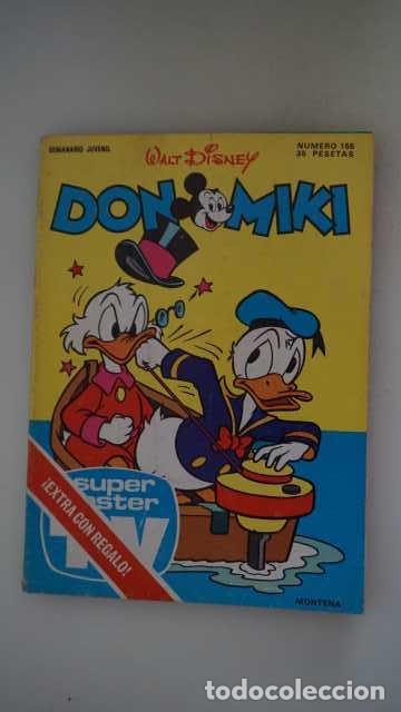 Tebeos: DON MIKI NUMERO 155, ( EDIBELSA, MONTENA, MONDIBERICA, MONDADORI, PRIMAVERA ).