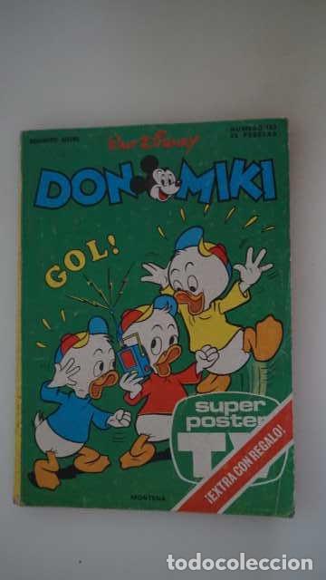 Tebeos: DON MIKI NUMERO 153, ( EDIBELSA, MONTENA, MONDIBERICA, MONDADORI, PRIMAVERA ).
