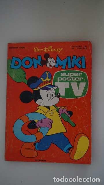 Tebeos: DON MIKI NUMERO 142, ( EDIBELSA, MONTENA, MONDIBERICA, MONDADORI, PRIMAVERA ).