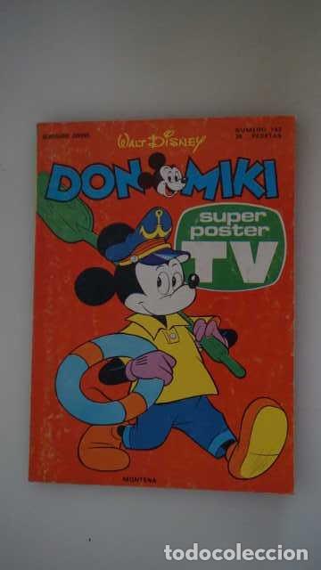 Tebeos: DON MIKI NUMERO 142, ( EDIBELSA, MONTENA, MONDIBERICA, MONDADORI, PRIMAVERA ).