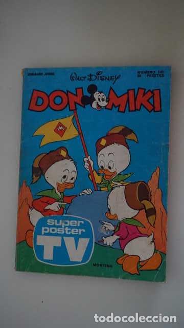 Tebeos: DON MIKI NUMERO 141, ( EDIBELSA, MONTENA, MONDIBERICA, MONDADORI, PRIMAVERA ).