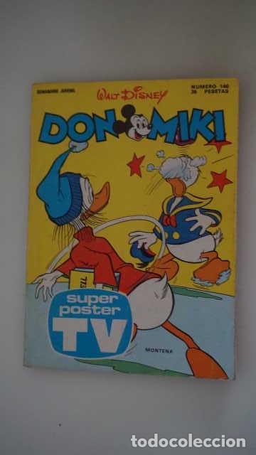 Tebeos: DON MIKI NUMERO 140, ( EDIBELSA, MONTENA, MONDIBERICA, MONDADORI, PRIMAVERA ).