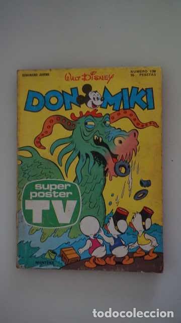 Tebeos: DON MIKI NUMERO 138, ( EDIBELSA, MONTENA, MONDIBERICA, MONDADORI, PRIMAVERA ).