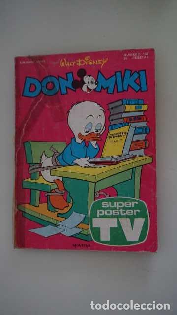 Tebeos: DON MIKI NUMERO 137, ( EDIBELSA, MONTENA, MONDIBERICA, MONDADORI, PRIMAVERA ).