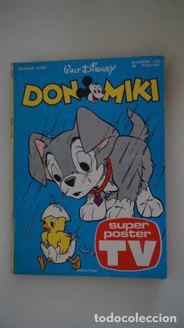 Tebeos: DON MIKI NUMERO 133, ( EDIBELSA, MONTENA, MONDIBERICA, MONDADORI, PRIMAVERA ).