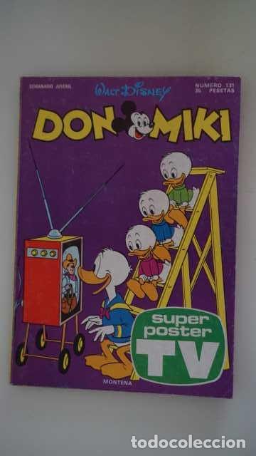 Tebeos: DON MIKI NUMERO 131, ( EDIBELSA, MONTENA, MONDIBERICA, MONDADORI, PRIMAVERA ).