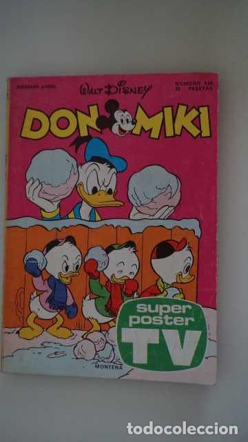 Tebeos: DON MIKI NUMERO 130, ( EDIBELSA, MONTENA, MONDIBERICA, MONDADORI, PRIMAVERA ).