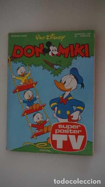 Tebeos: DON MIKI NUMERO 126, ( EDIBELSA, MONTENA, MONDIBERICA, MONDADORI, PRIMAVERA ).