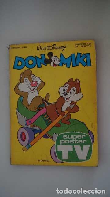 Tebeos: DON MIKI NUMERO 125, ( EDIBELSA, MONTENA, MONDIBERICA, MONDADORI, PRIMAVERA ).
