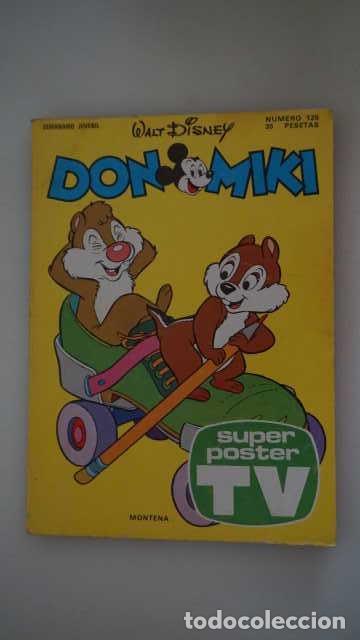 Tebeos: DON MIKI NUMERO 125, ( EDIBELSA, MONTENA, MONDIBERICA, MONDADORI, PRIMAVERA ).