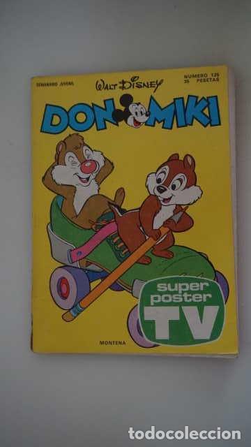 Tebeos: DON MIKI NUMERO 125, ( EDIBELSA, MONTENA, MONDIBERICA, MONDADORI, PRIMAVERA ).