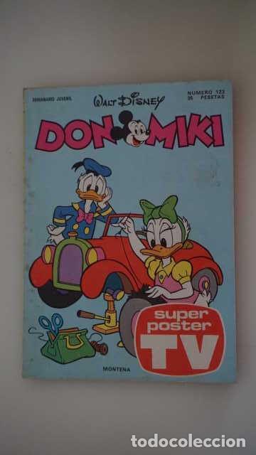 Tebeos: DON MIKI NUMERO 123, ( EDIBELSA, MONTENA, MONDIBERICA, MONDADORI, PRIMAVERA ).