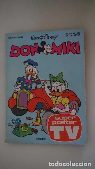 Tebeos: DON MIKI NUMERO 123, ( EDIBELSA, MONTENA, MONDIBERICA, MONDADORI, PRIMAVERA ).