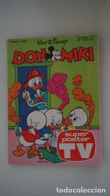 Tebeos: DON MIKI NUMERO 121, ( EDIBELSA, MONTENA, MONDIBERICA, MONDADORI, PRIMAVERA ).